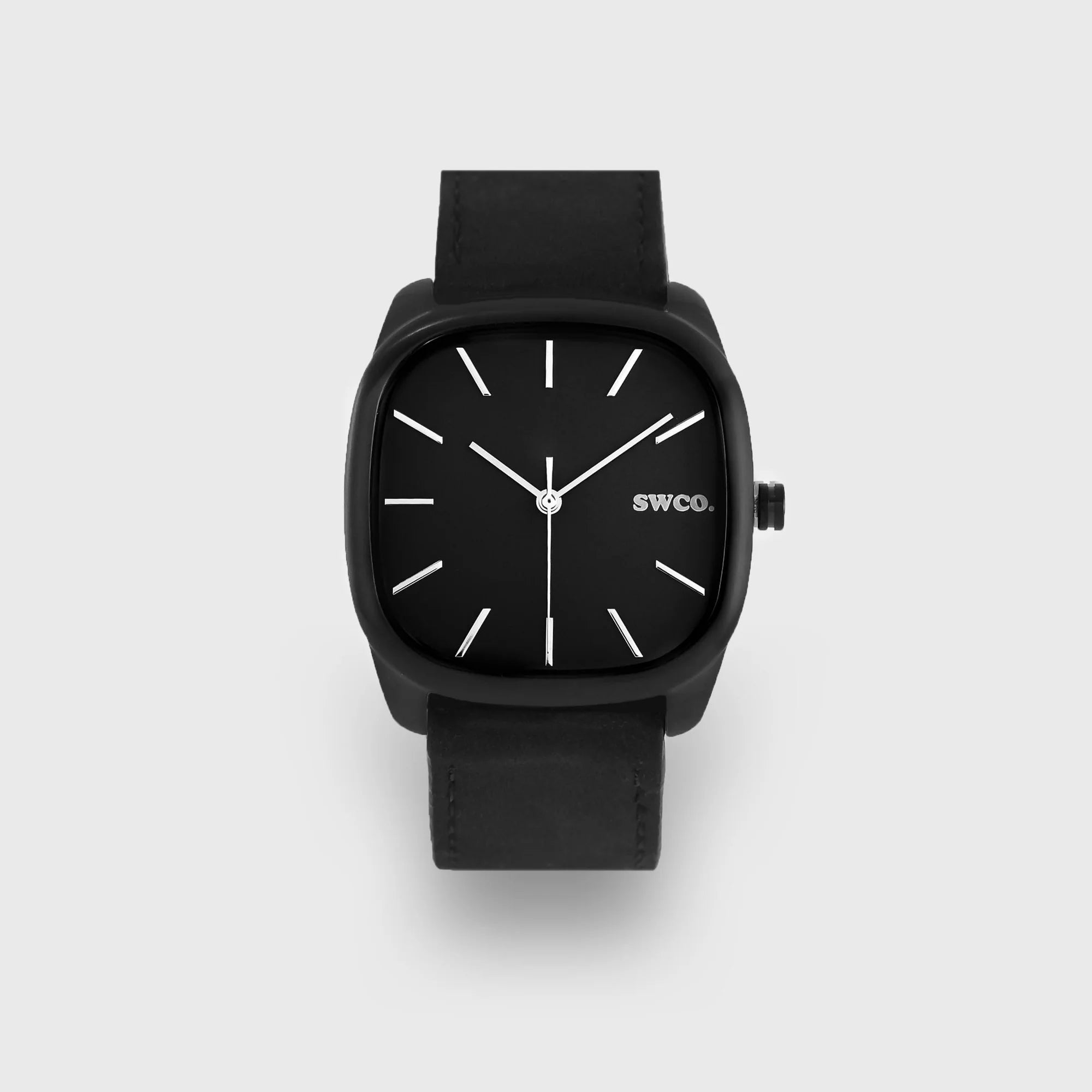 Midnight Black Minimal Watch